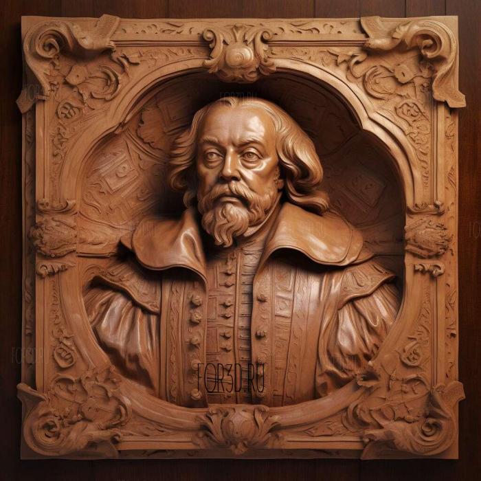 William Harvey 3 stl model for CNC